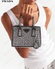 Galleria crystal-embellished satin mini bag