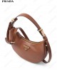 Arqué leather shoulder bag