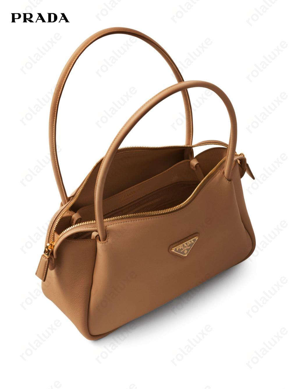 medium leather tote bag