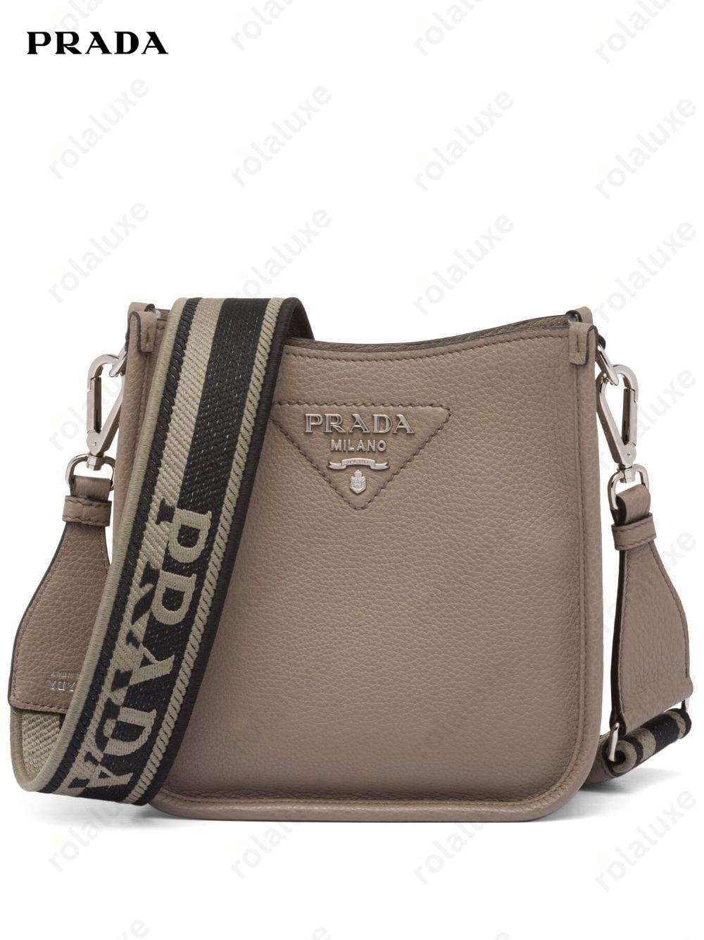 mini logo-plaque shoulder bag