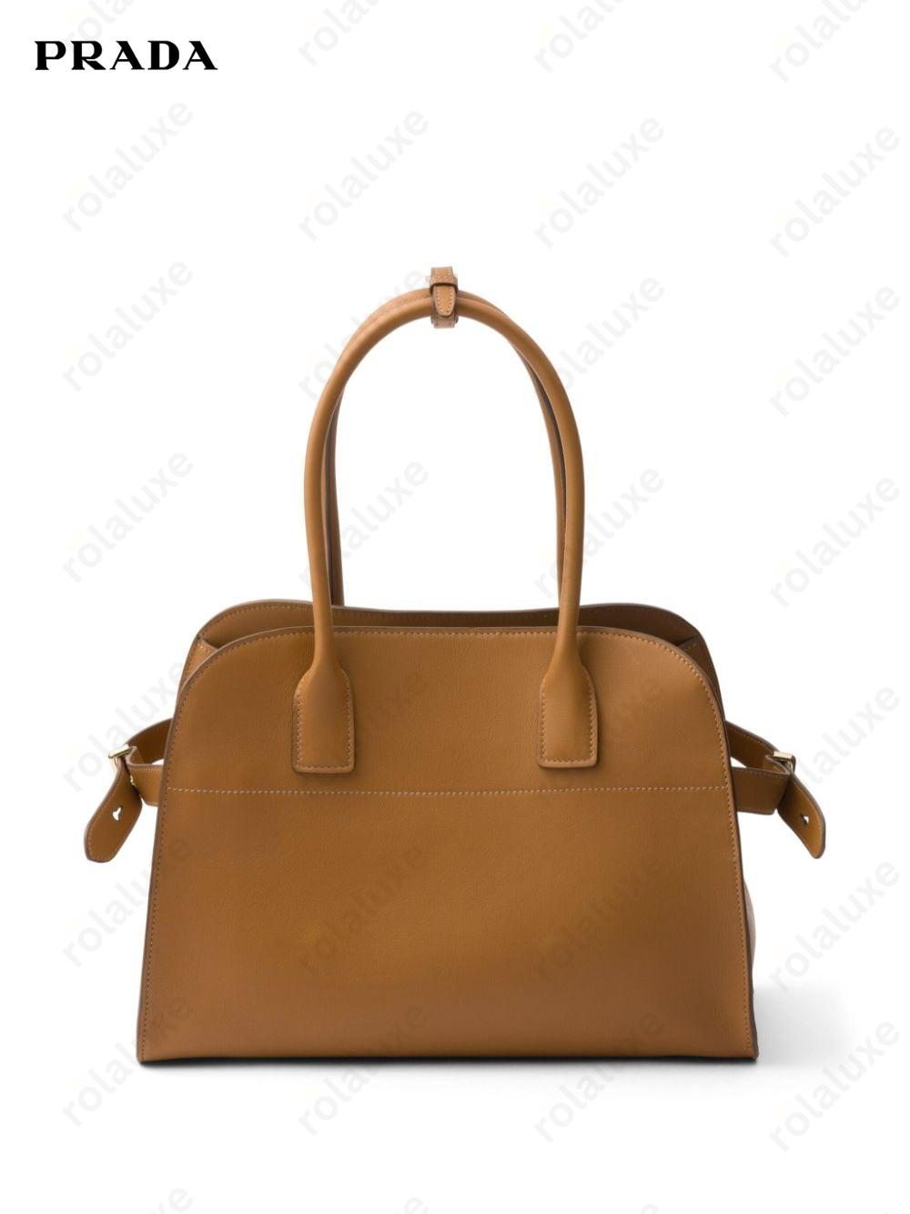 medium leather tote bag