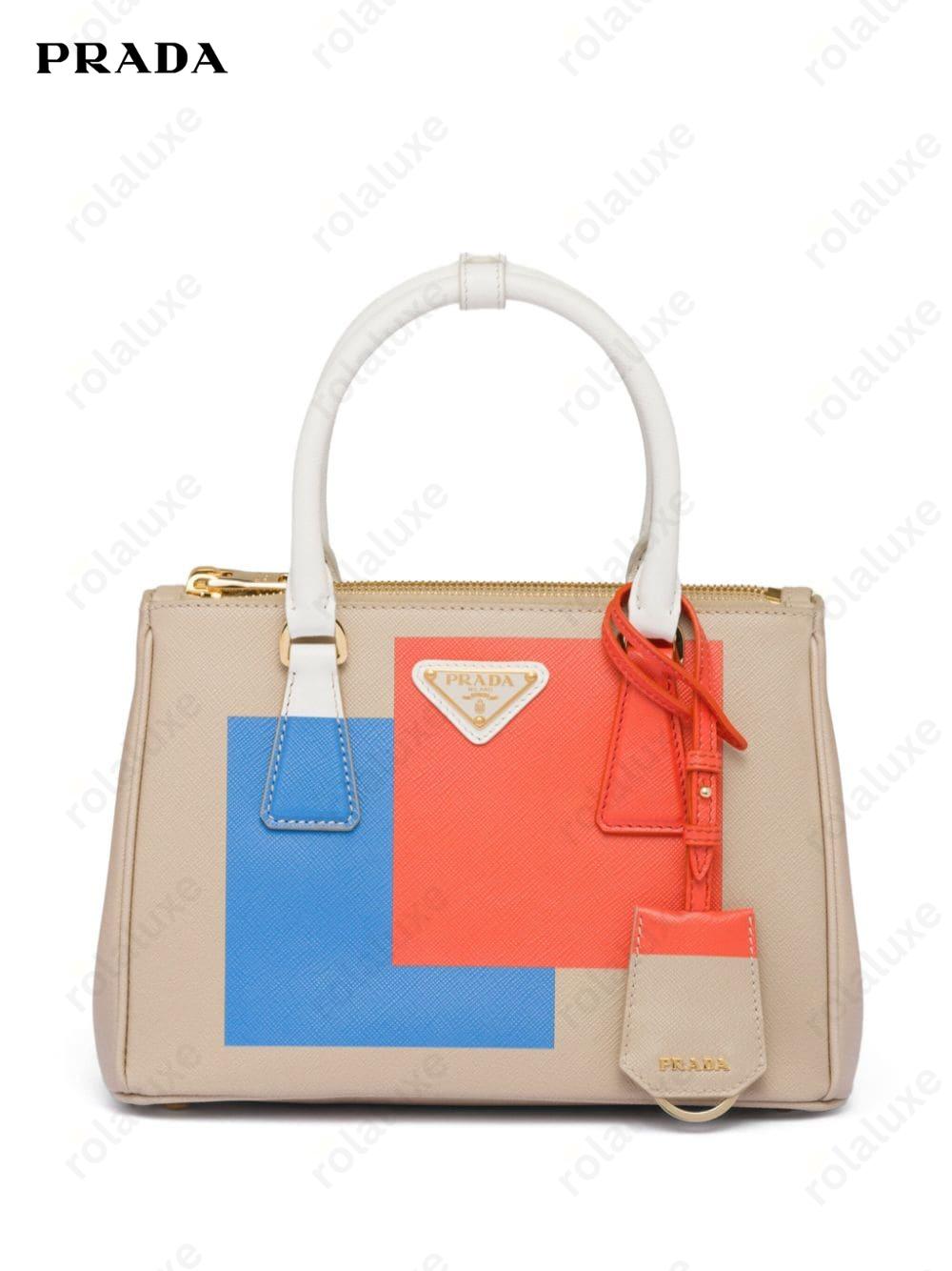 small Galleria Saffiano leather handbag