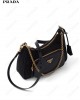 triangle-logo shoulder bag