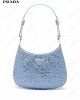 Cleo crystal-embellished shoulder bag