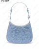 Cleo crystal-embellished shoulder bag