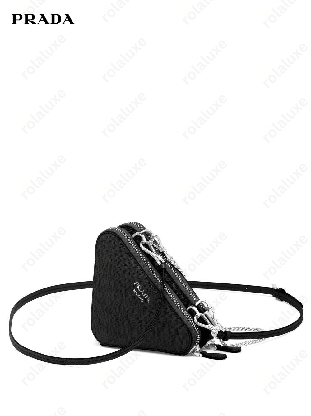 mini Triangle crossbody bag