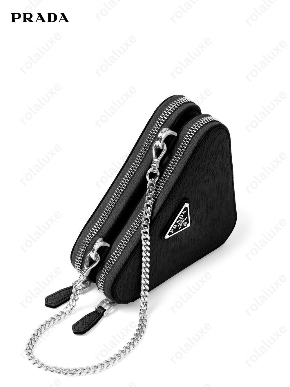 mini Triangle crossbody bag