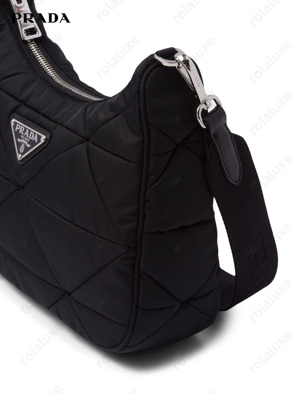 Padded Re-Nylon shoulder bag