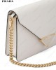 Triangle logo-plaque crossbody bag