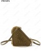 Woven fabric mini-pouch