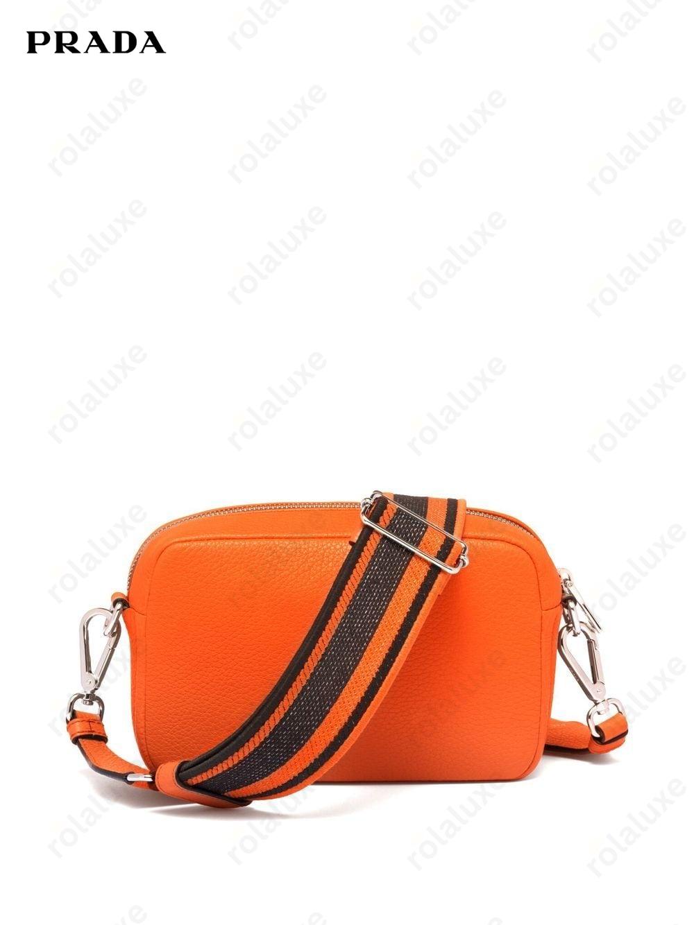 logo-plaque crossbody bag